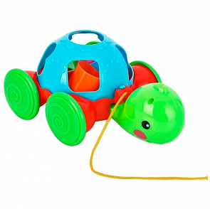 Каталка-черепаха на веревочке - с сортером (Умка, B1296691-Rsim)